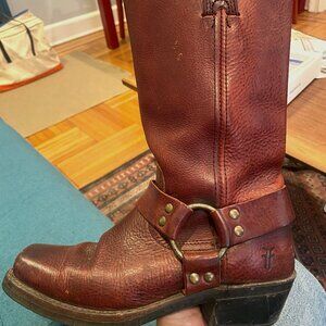Frye women's harness boots size 6M mid calf